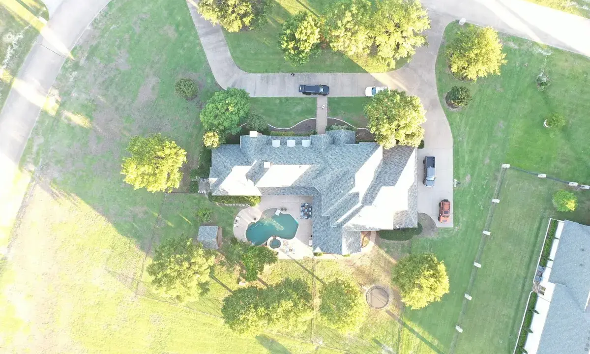 New shingle roof installation on a home in Hidden Valley Lake